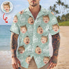 Custom Face Best Dad Ever Hawaiian Shirt Father's Day Gift CH07 911558