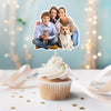 Custom Photo Family With Dog Cat Cupcake Toppers HO82 893640