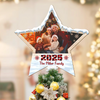 Custom Family Photo Star Tree Topper Christmas Gift for Family CH07 896948