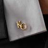 Personalized Initial Cufflinks for Men, Best Man Gifts For Father's Day, Valentine, Groomsmen Gifts LM32 899483