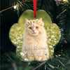 Custom Photo Forever Heart Memorial Acrylic Ornament, Pet Memorial Gift For Dog & Cat Lovers CH07 180372