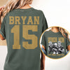 Custom Senior Dad Mom Football Shirt, Personalized Photo Tee with Name & Number Back, The Final Quarter, Class of 2027 Gift HO82 903214