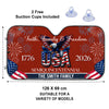 Custom Family Name Faith, Family & Freedom America 250 Years Patriotic Car Sunshade LM32 897767