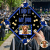 Custom Photo I Did it For My Dog Graduation Cap Topper HA75 920602