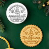 Personalized Family Name Making Memories Christmas Cookie Stamp, Holiday Baker Gift HO82 904124