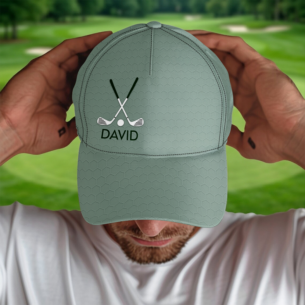 Personalized Name Classic Cap, Unique Golf Enthusiast Gift, Gift For Golf Lovers, Dad, Father's Day HO82 902344