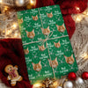 Custom Pet Photo Best Dog Dad Ever Wrapping Paper For Golf Loving LM32 893829