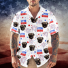 Custom Dog Photo America 1776 - 2026 Hawaii Shirt TH10 169191