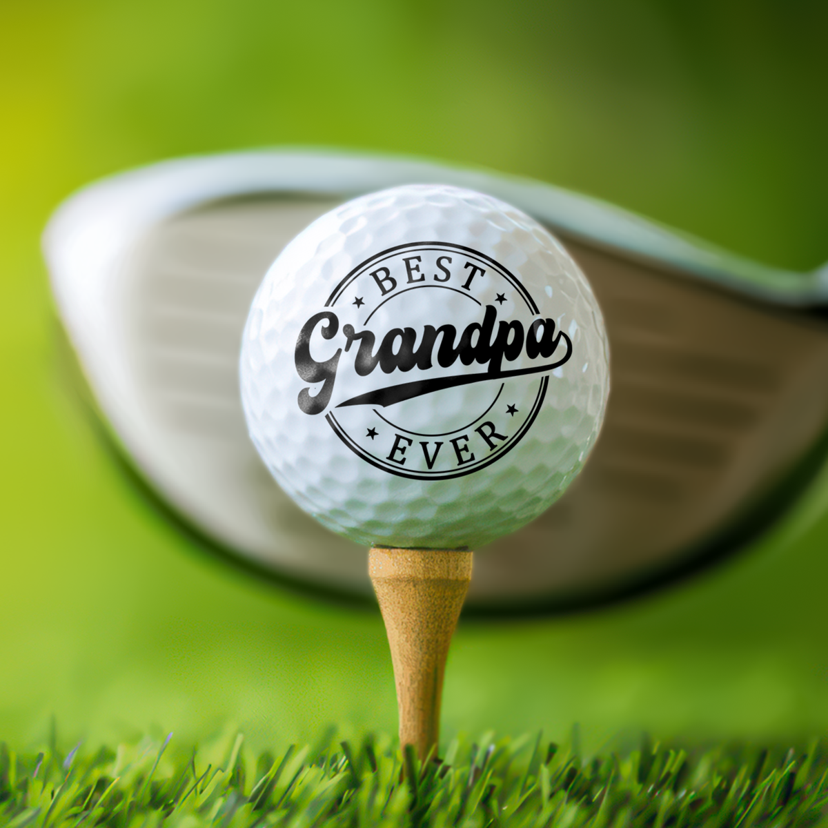 Custom Photo Best Dad Mom Ever Golf Ball LM32 897587