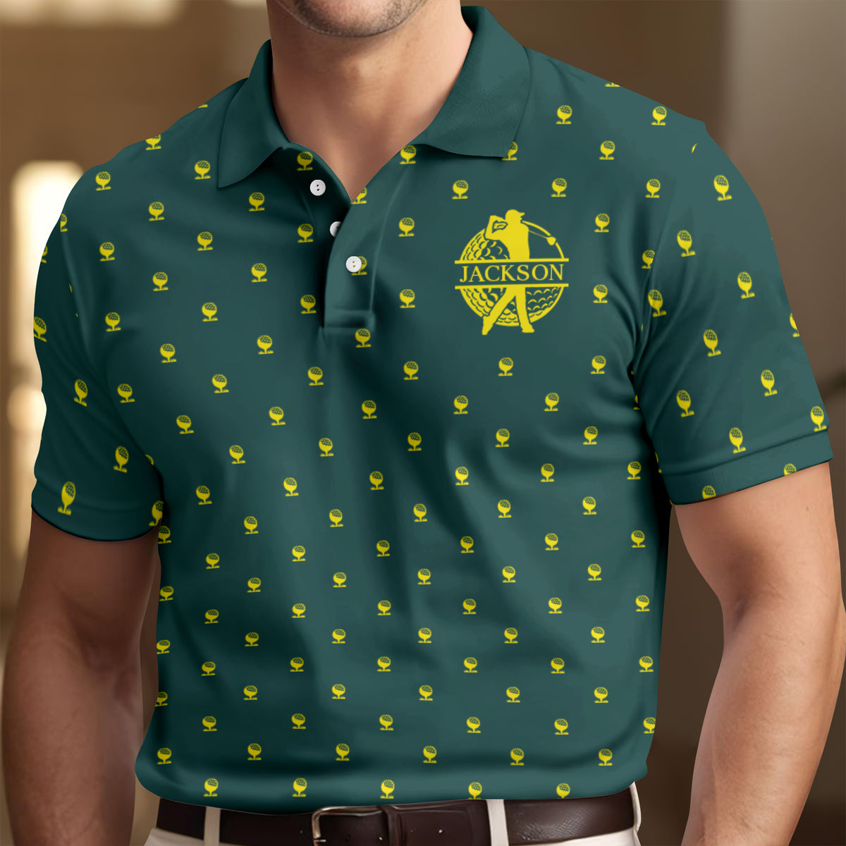 Custom Name Suck At Golf Polo Shirt Gift for Golf Lovers HO82 902298