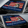 250 Years of Freedom USA Flag Semiquincentennial Eagle Car Sunshade CH07 910242