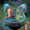 Custom Photo Your Wings Were Ready Solar Light Memorial TH10 896051
