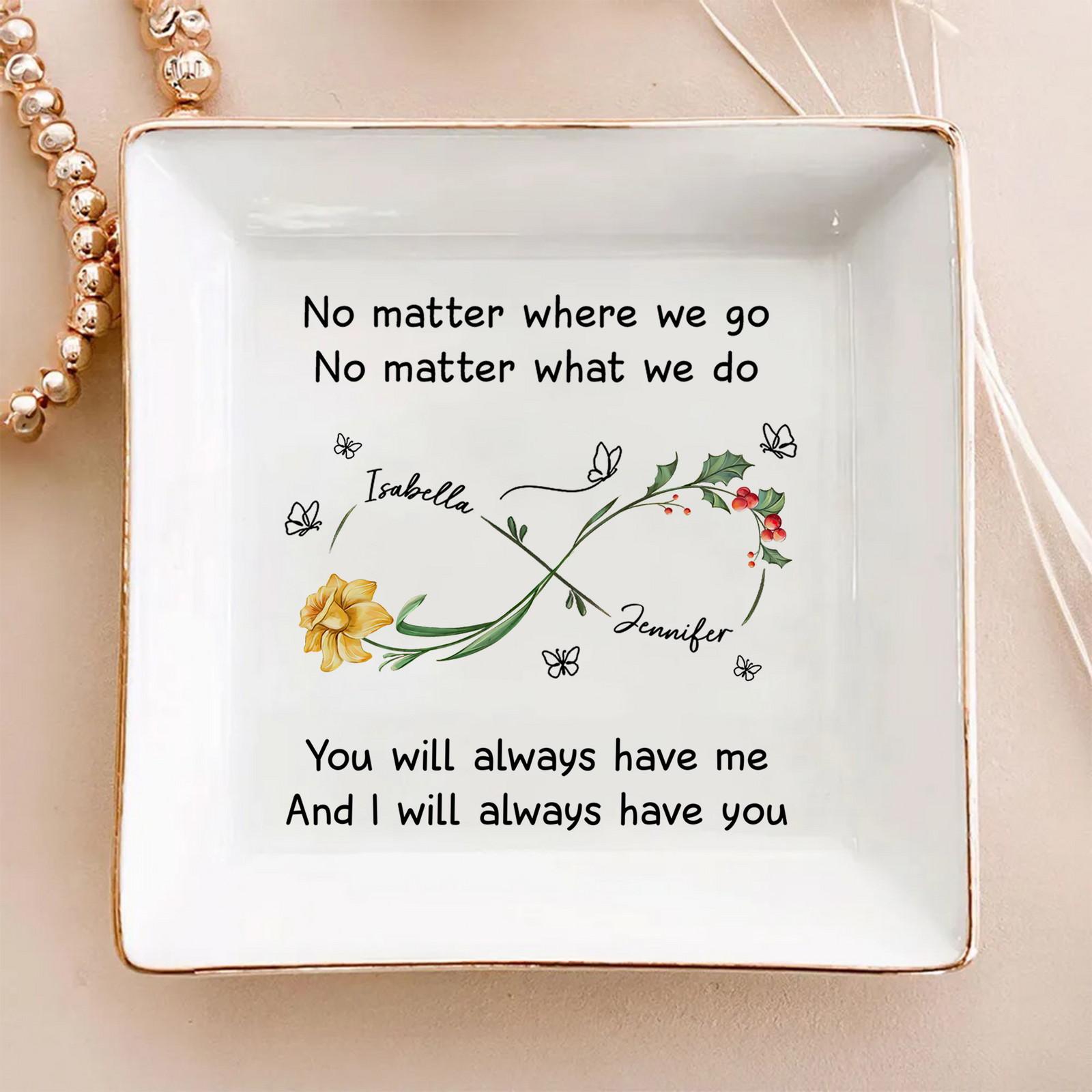 Bestie Always Have You  Personalized Jewelry Dish HA75 897162