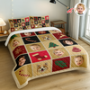 Funny Custom Face Family Christmas Pattern Bedding Set CH07 899902