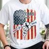 Custom Name 250th Anniversary 1776–2026 American Flag White T-Shirt, Patriotic USA Shirt TH10 169209