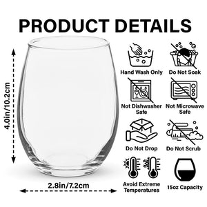 250 Years America Anniversary 250th Independence Day Wine Glass HA75 897358