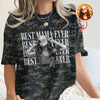 Personalized Photo Best Dad Mom Ever Camo Pattern, Family 3D Shirt Gift For Husband, Dad, Grandpa HA75 921472