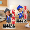 Personalized Funny Face Photo Gift for Class of 2026 Graduation Wooden Stand LM32 899319