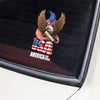 USA America 250 Years Eagle US Flag Car Window Decal Sticker HA75 898730
