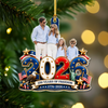 Custom Family Photo 250 Years Of Freedom 1776-2026 America Flag Acrylic Ornament LM32 669985