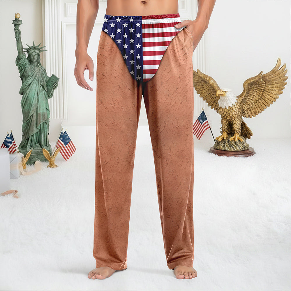 Custom Funny Patriotic America Flag Sweatpants HA75 921882
