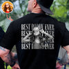 Personalized Vintage Photo Best Dad Mom Ever Back Shirt HA75 921438