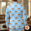 Custom Pet Face With Icon Men's Suit Gift for Pet Owners TH10 169829