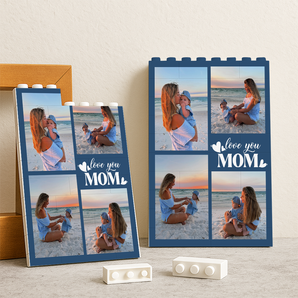 Custom Photo Custom Love You Dad/Mom Building Block CH07 910730