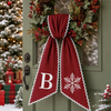 Personalized Christmas Tree Monogram Embroidered Wreath Sash TH10 171275
