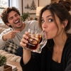 Personalized I F*cking Love You Either Way Works Naughty Glass Mug CH07 180644