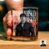Personalized Vintage Photo His Whiskey Glass HA75 921686
