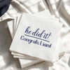 Custom Name He/She Did It! Napkins For Graduation Party TH10 169651