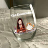 The Catmother For Cat Lover Wine Glass TH10 892811