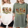 Retro USA 250 Comfort Shirt, Independence Day Shirt, Celebrate 250th Anniversary LM32 897911