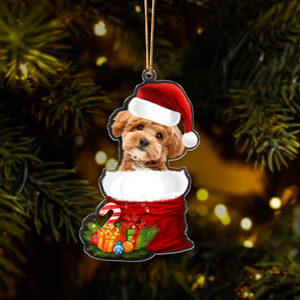 Custom Photo Dog, Cat Christmas Gift Acrylic Ornament HA75 891094