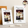 Custom Photo Forever In My Heart, Always By My Side Memorial Building Brick Block – Loss Of Dad Gift HA75 921380
