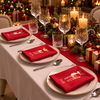 Personalized Reindeer Reusable Cotton Napkin Christmas Decor HA75 919386