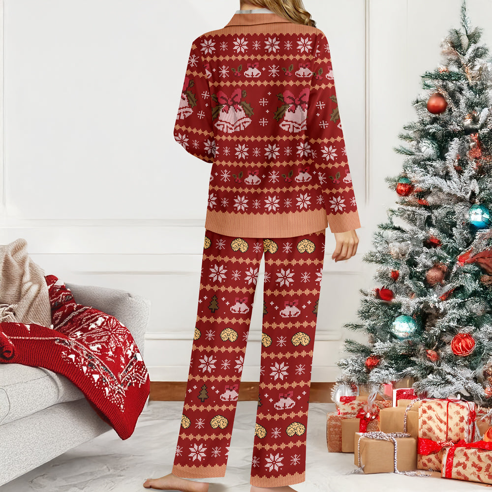 Personalized Funny Cock Christmas Pajamas Gift for Him Her TH10 171153