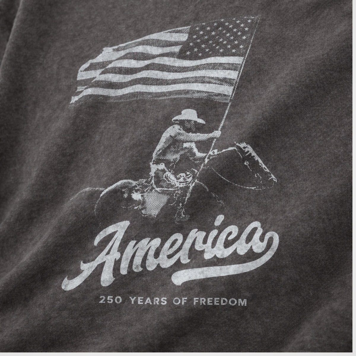 250 Years Of Freedom America Patriotic Cowboy Independence Comfort Shirt LM32 669213
