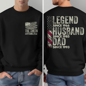 Personalized Legend Husband Dad Grandpa Shirt TH10 892883