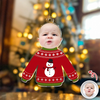 Custom Face Kid Funny Kid Ugly Sweater Acrylic Ornament For Christmas HA75 897844