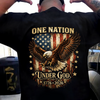 One Nation Under God 250 Years American Flag 250th Anniversary Patriotic Back Shirt HA75 920932