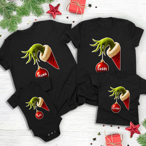 Custom Family Name Funny Christmas Family Matching Shirt CH07 899352
