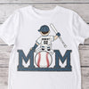 Custom Name & Jersey Number Personalized Baseball Mom Bright Shirt CH07 895324