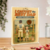 We Caught the Best Dad Baseball Figure Acrylic Block Plaque Personalized Gift For Father's Day HO82 893810
