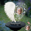 Custom Photo You Are Not Missed Angel Wings Memorial Solar Light TH10 896053