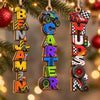 Custom Name Construction Monster Truck Racing Car Wooden Ornament LM32 670497