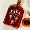 This Papa Is Powered By Love - Family Personalized Custom Whiskey Bottle - Father's Day, Gift For Dad, Grandpa HO82 894076