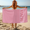 Custom Name Groovy Beach Towel – Personalized Gift for Family, Friends & Loved Ones CH07 911008