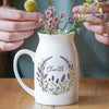Personalized Floral Name Flower Vase Gift For Her CH07 911202